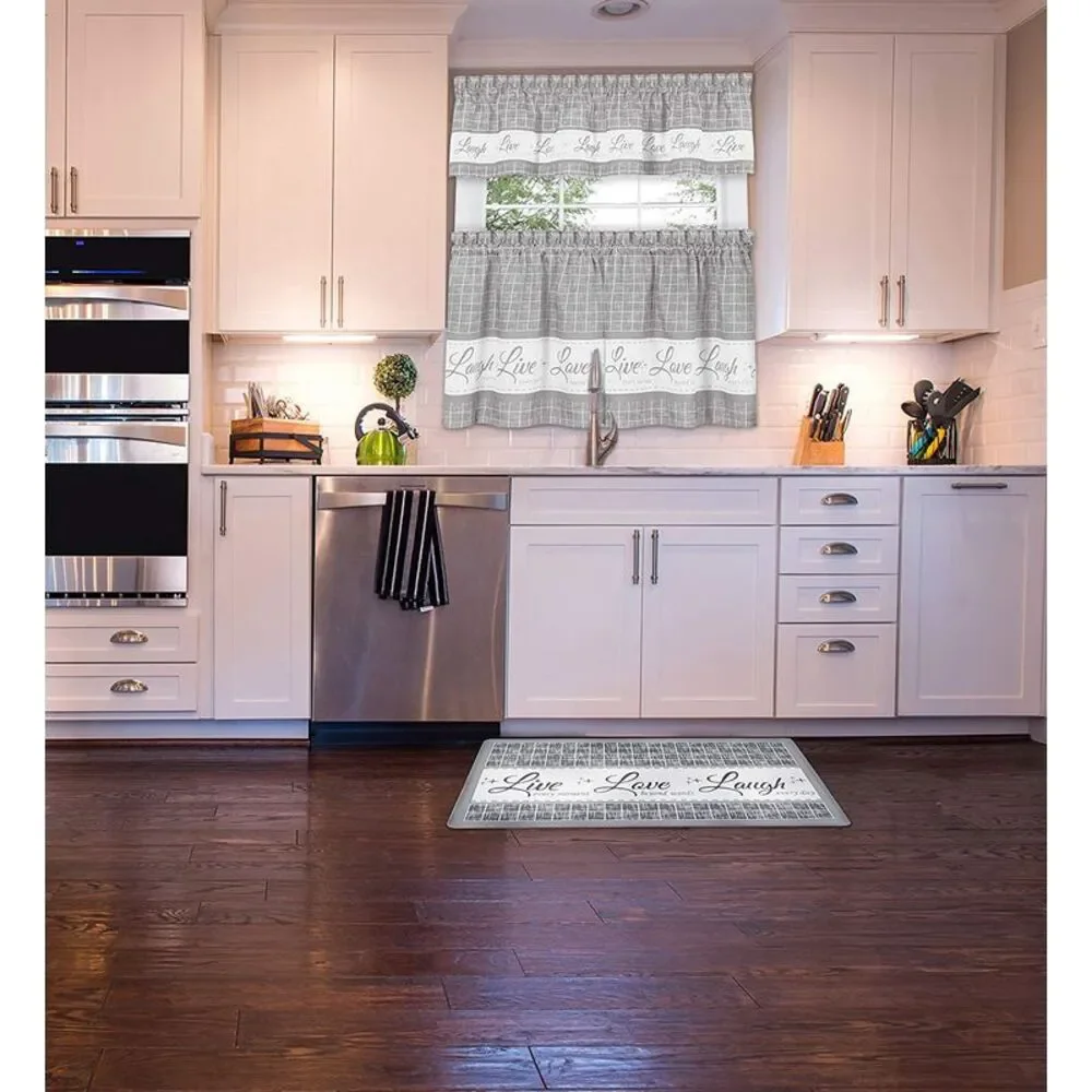 Achim Home Furnishing Live Love Laugh Anti-Fatigue Mat, 18